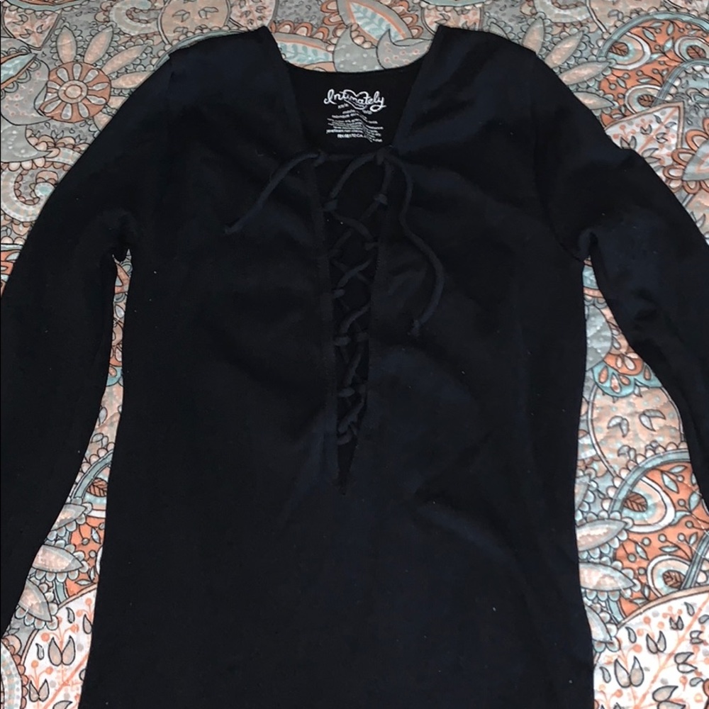 Black long sleeve shirt